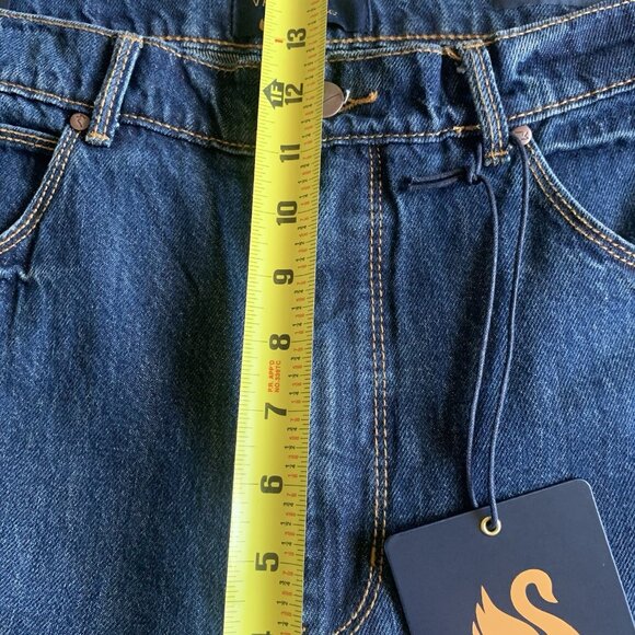 Gloria Vanderbilt Womens Jeans Nico High Rise Straight Leg Palmer Sz 12 Waist 31 - Picture 6 of 8